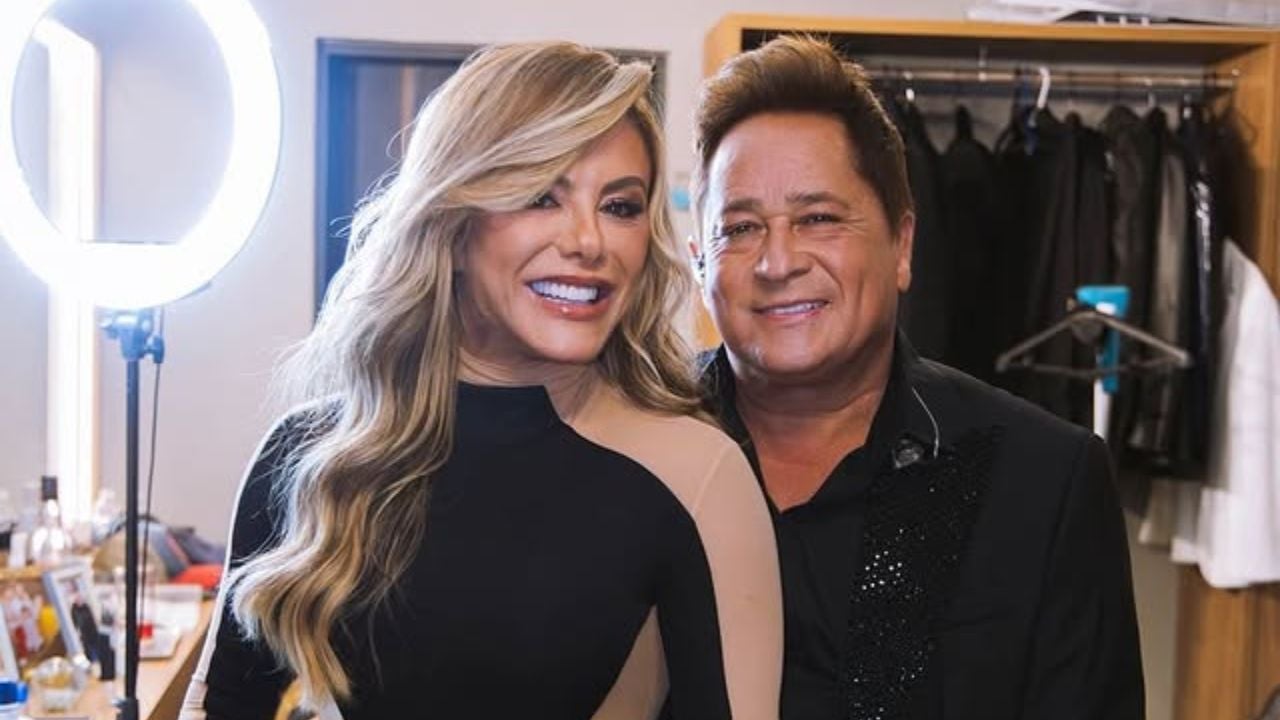 Leonardo e Poliana Rocha | Reprodução/Instagram/@leonardo