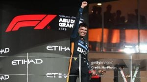 Norris é campeão da F1 em Abu Dhabi, apesar da vitória de Verstappen