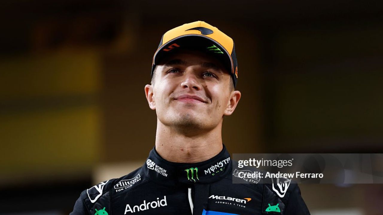 Lando Norris I Reprodução/ 	Andrew Ferraro/ Getty Images Embed
