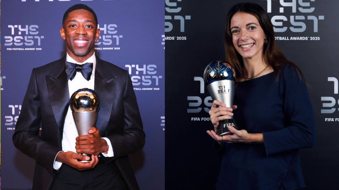Ousmane Dembélé e Aitana Bonmatí são eleitos melhores jogadores no FIFA The Best 2025