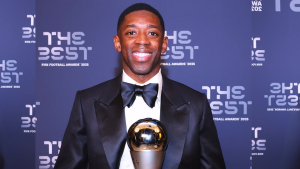 Dembélé é eleito o melhor jogador do mundo