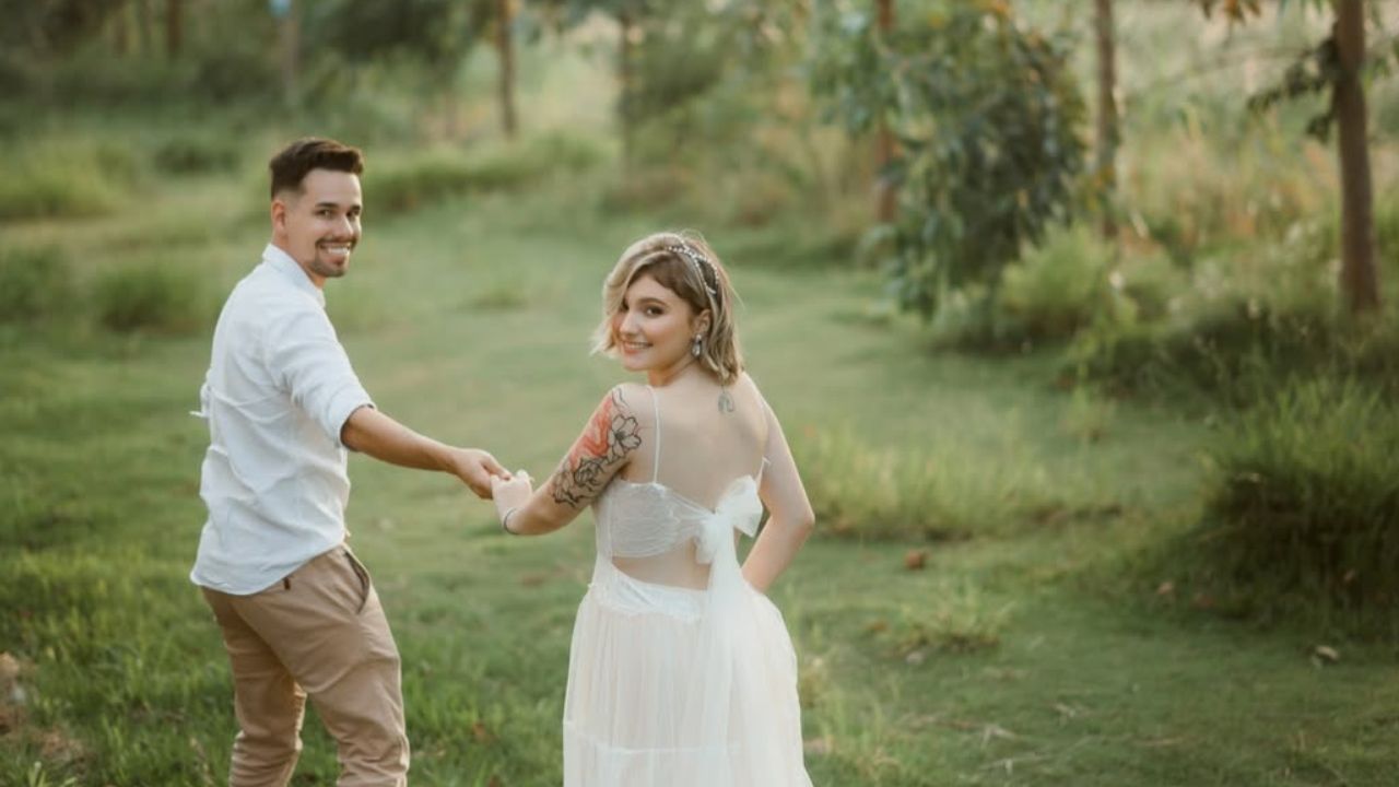 Isabel e Lucas casaram em abril de 2024 | Reprodução/ Instagram/ @lucasborbass