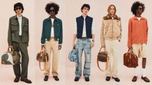 Louis Vuitton revela um pré-outono masculino onde o luxo encontra o parque