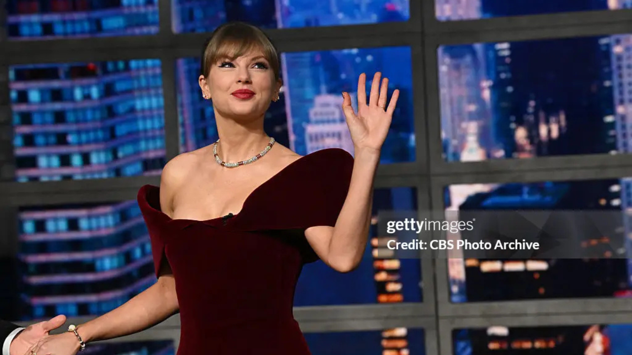 Taylor Swift | reprodução/Scott Kowalchyk/Getty Images Embed