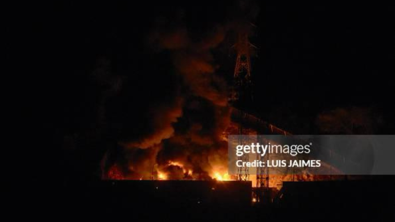 Explosões na capital venezuelana | Reprodução/Luis Jaimes/Getty Images Embed