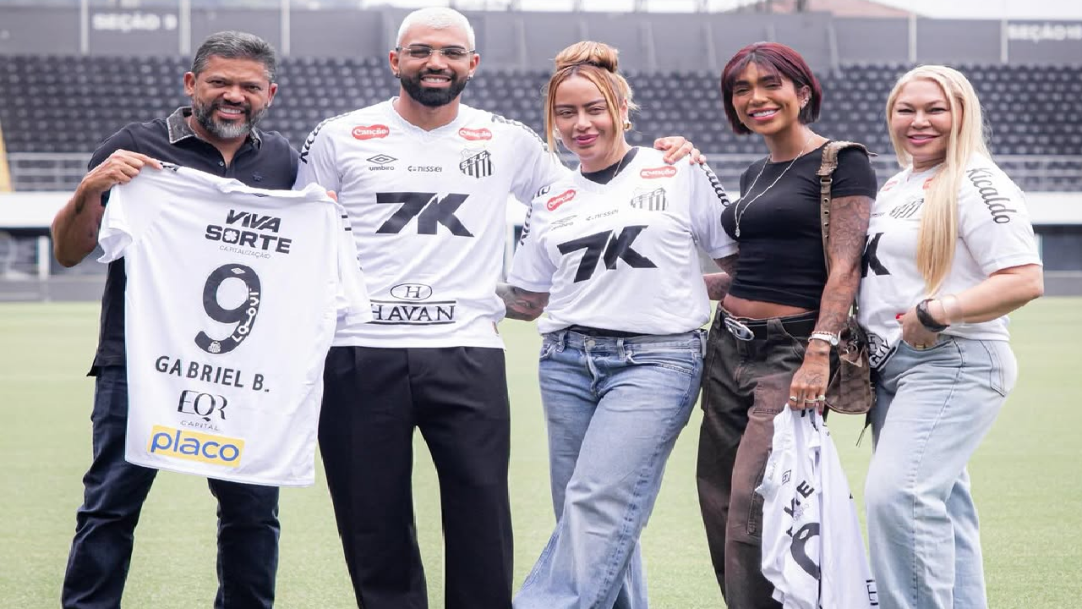 Gabigol agradece compreensão do Cruzeiro e celebra retorno ao Santos