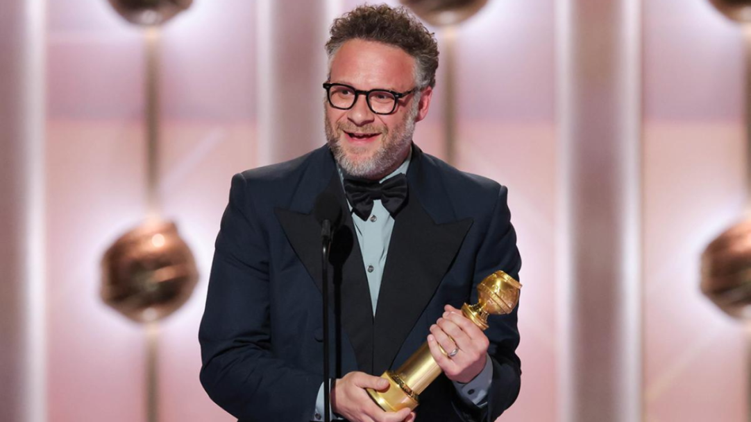 Globo de Ouro: Seth Rogen vence como Melhor Ator em Série de Comédia por O Estúdio