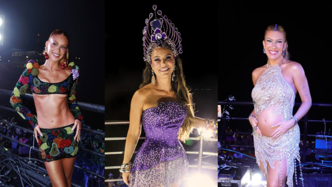 Carnaval 2026: Musas brilham com looks marcantes em show de Pedro Sampaio no Carnaval de Salvador