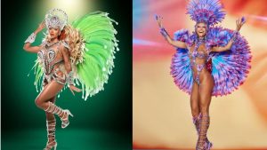 Luxo, samba e poder: as celebridades que dominaram os desfiles de São Paulo