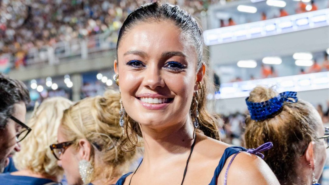 No Carnaval, Sophie Charlotte marca presença no Camarote Alma Rio