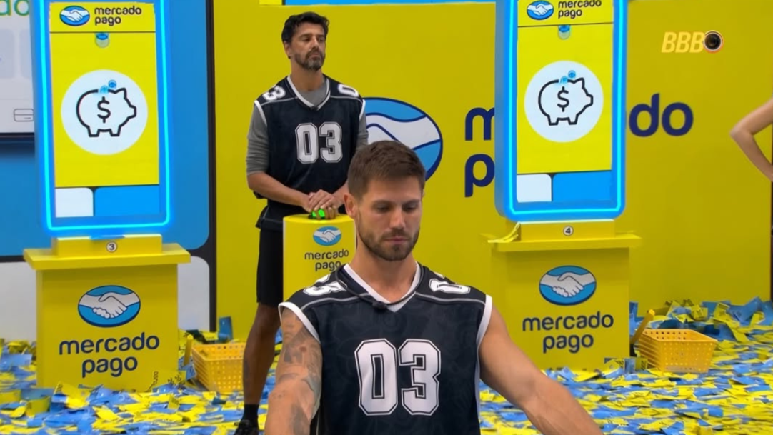BBB 26: Jonas Sulzbach e Alberto Cowboy vencem Prova do Líder de resistência