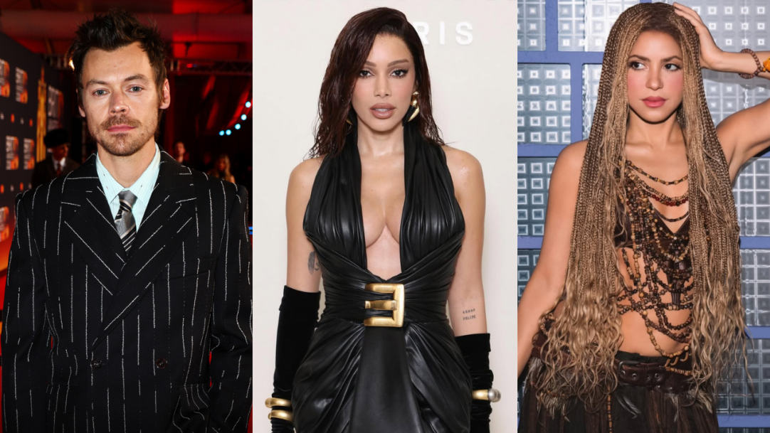 Anitta, Harry Styles e Shakira divulgam novas produções