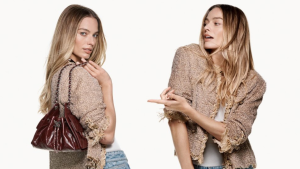 Chanel 25 apresenta campanha e resgata nostalgia pop com Margot Robbie e Kylie Minogue