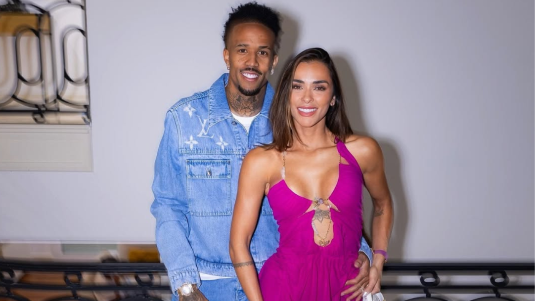 Tainá e Éder Militão acompanham jogo na mansão de Vini Jr e divertem seguidores nas redes