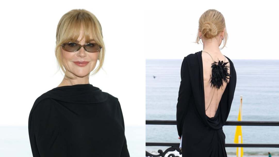 Nicole Kidman surpreende com decote sexy em desfile da Chanel