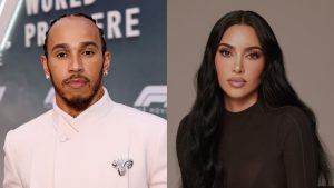 Kim Kardashian e Lewis Hamilton são flagrados juntos em disfarce no Coachella