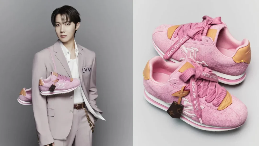 J-Hope apresenta tênis em colaboração com a Louis Vuitton