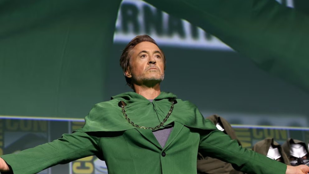 Nova arte de “Vingadores: Doutor Destino” revela visual de Robert Downey Jr.
