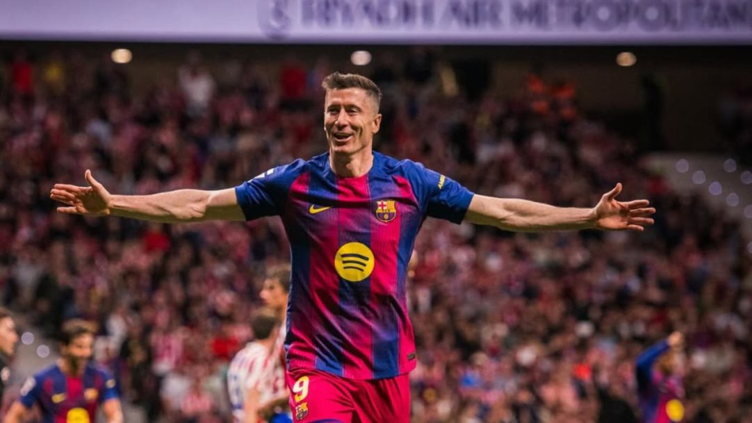 Lewandowski mostra interesse em jogar pelo Milan em 2026/27