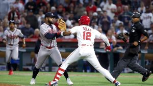 Troca de socos entre jogadores da MLB