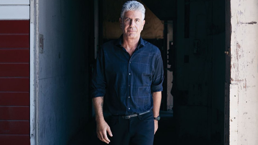 Filme sobre o Chef Anthony Bourdain passa por regravações