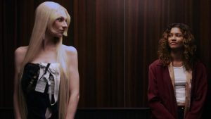 Nova era da beleza em Euphoria quando a maquiagem se torna estratégia