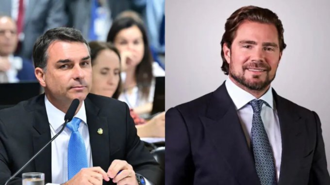 Áudios de Flávio Bolsonaro e Vorcaro mostram pedido de verba para filme