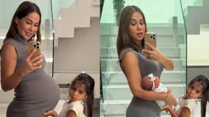 Maíra Cardi compartilha tensão com a filha caçula