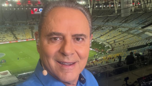 Luís Roberto posta foto tranquilizando fãs durante tratamento de doença
