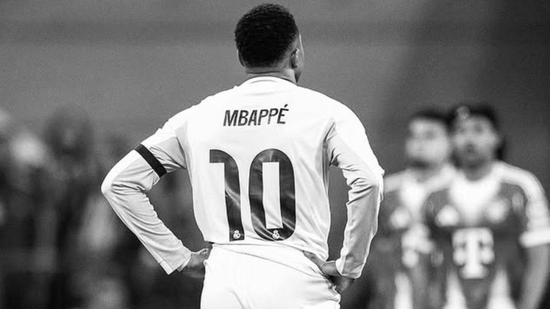 Fora do El Clásico, Mbappé posta story de apoio aos torcedores do Real Madrid