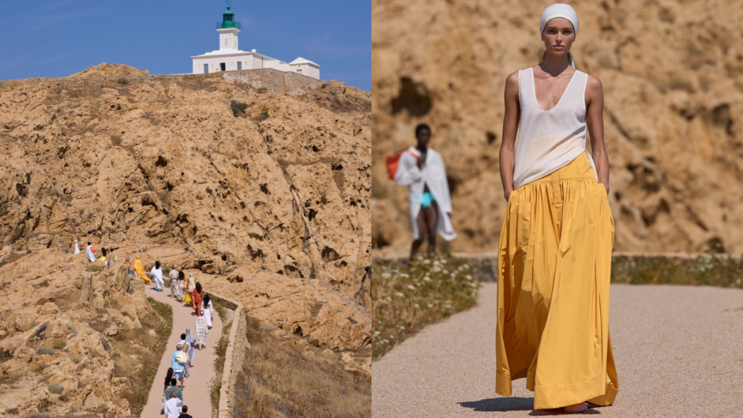 Jacquemus transforma Ilha de Córsega em passarela