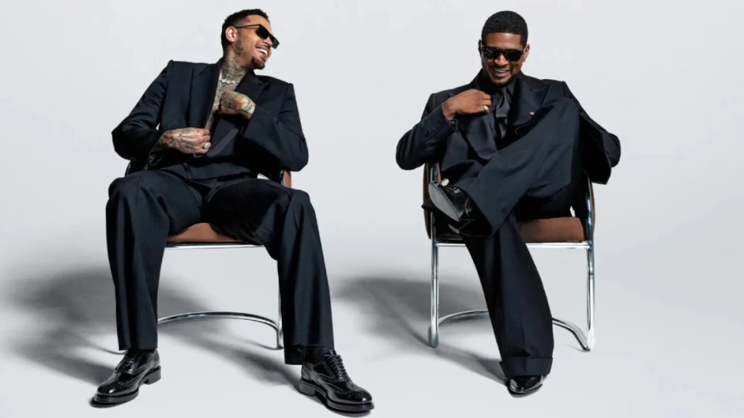 Parceria entre Chris Brown e Usher estreia com setlist repleto de hits