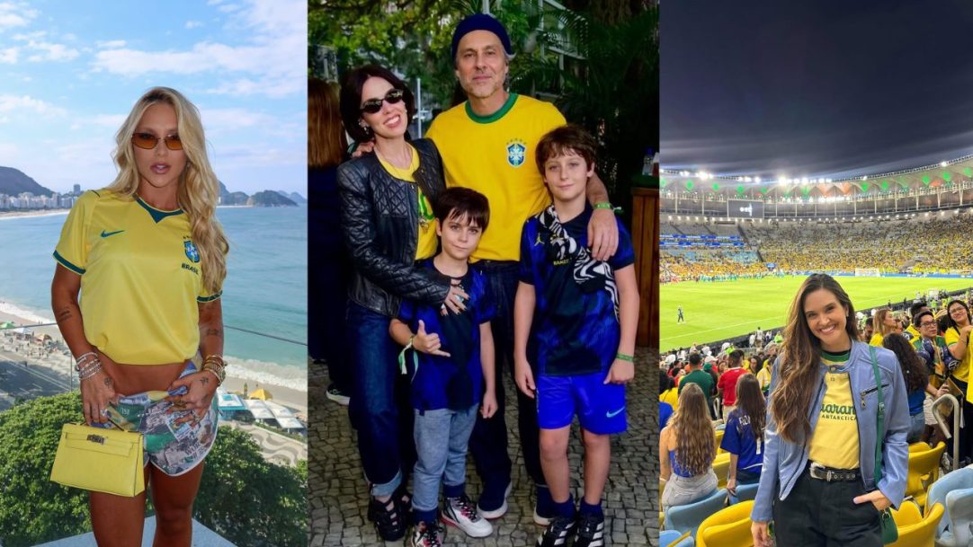 Celebridades acompanham amistoso da Seleção Brasileira no Maracanã