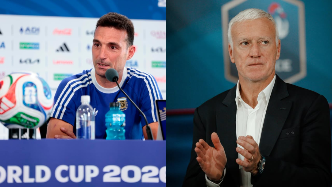 Scaloni e Deschamps tentam igualar recorde de 88 anos da Copa