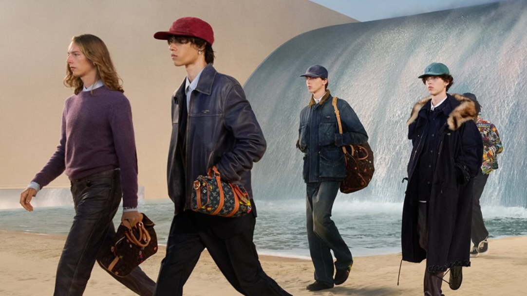Louis Vuitton traz praia à Paris em coleção que celebra universo do surfe e cultura negra