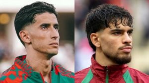 Dois jogadores marroquinos ficarão de fora da partida contra o Brasil