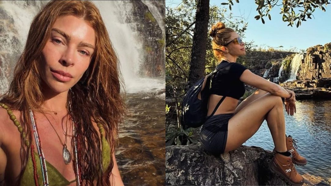 Grazi Massafera aproveita férias na Chapada dos Veadeiros com fotos de biquíni