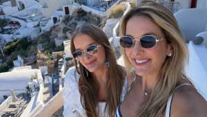 Ticiane Pinheiro e Rafaella Justus viralizam em Mykonos pela semelhança entre mãe e filha