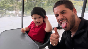 Entenda o porquê de vídeo de Leonardo com o neto gerou críticas e Zé Felipe teve que se pronunciar