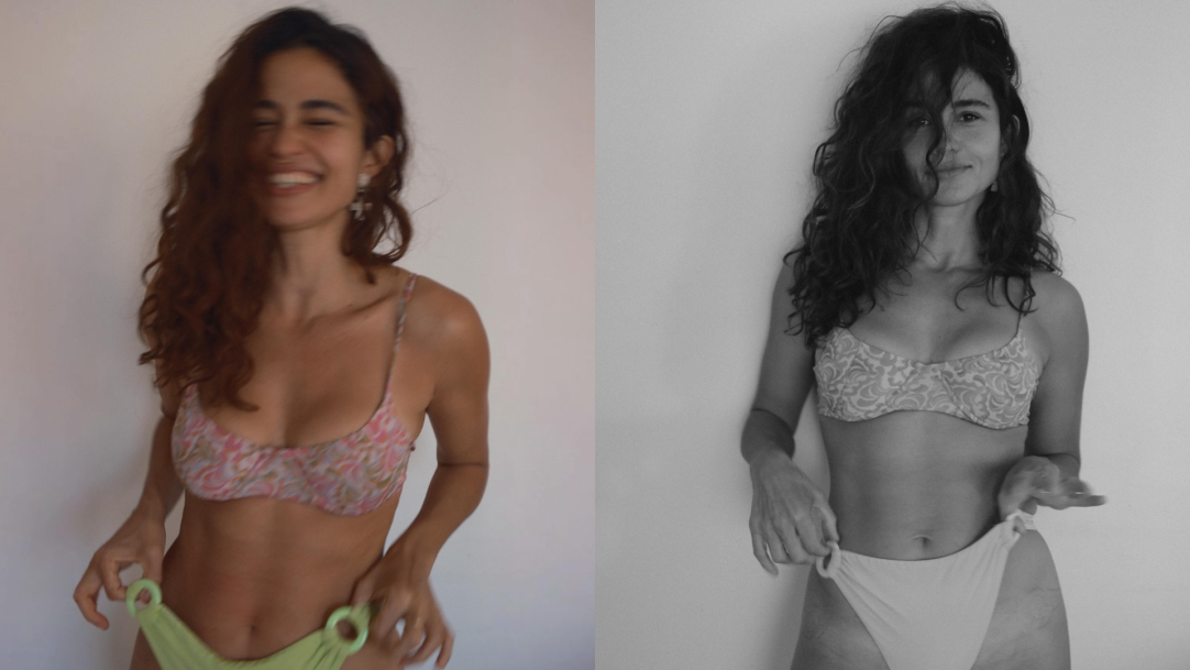 Nanda Costa posa com biquíni asa-delta e brinca sobre fazer 40 anos