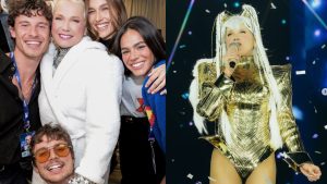 Xuxa compartilha fotos da turnê com Sasha, Shawn Mendes, Bruna Marquezine João Lucas e mais para agradecer carinho