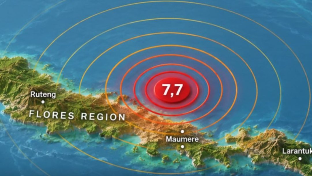 Indonésia é atingida por terremoto de magnitude 7,7