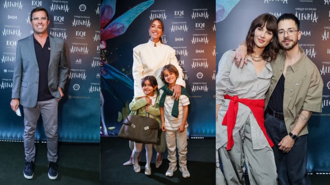 Famosos prestigiam première do Cirque du Soleil em São Paulo; veja fotos