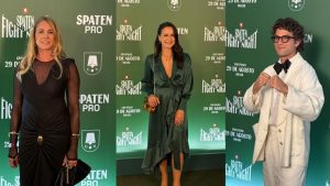 Hortência, Chay Suede, Kyra Gracie e mais famosos prestigiam o Spaten Fight Night 3