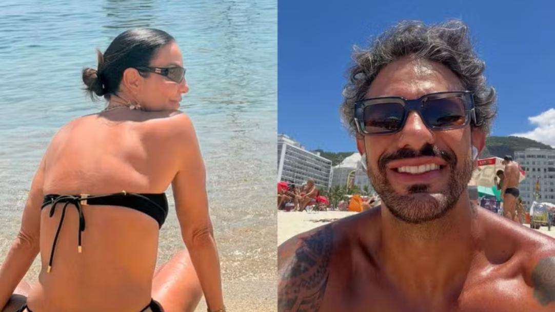 Ivete Sangalo ganha comentário carinhoso de Tiago Maia em foto de biquíni nas férias