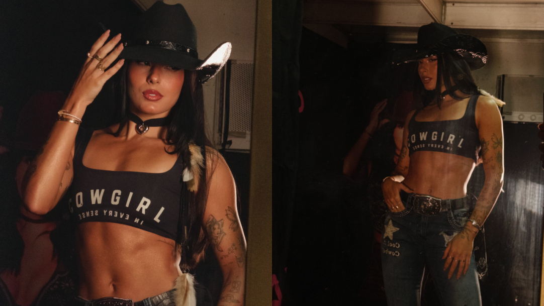De top “Cowgirl”, Ana Castela deixa abdômen à mostra e ganha chuva de elogios