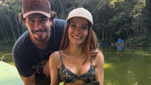 Maiara chama Felipe Cavalliere de ‘marido’ em viagem e assessoria esclarece: é brincadeira