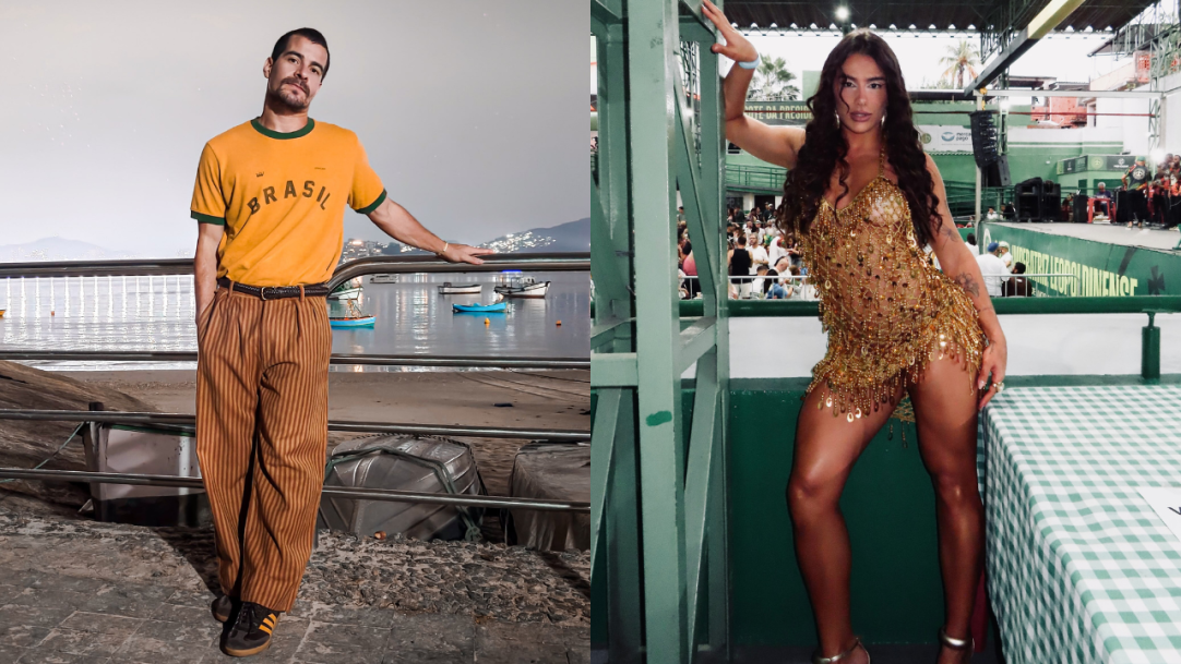 Thiago Martins assume namoro com Luiza Caldi, ex de Nicolas Prates em show no Rio