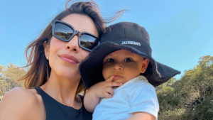 Mariana Rios se derrete pelo filho Palo e celebra gratidão na maternidade