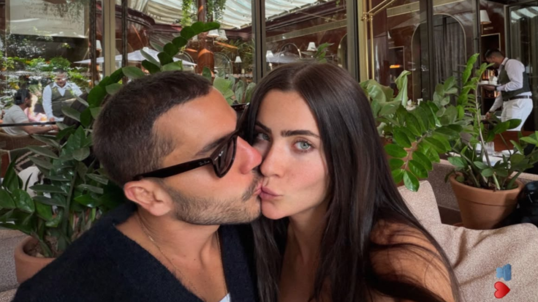 Jade Picon e André Lamoglia aparecem trocando beijo apaixonado em novo registro
